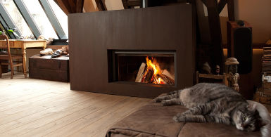 Keeping animals safe around wood-burning stoves