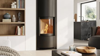 Stûv flamme pellet